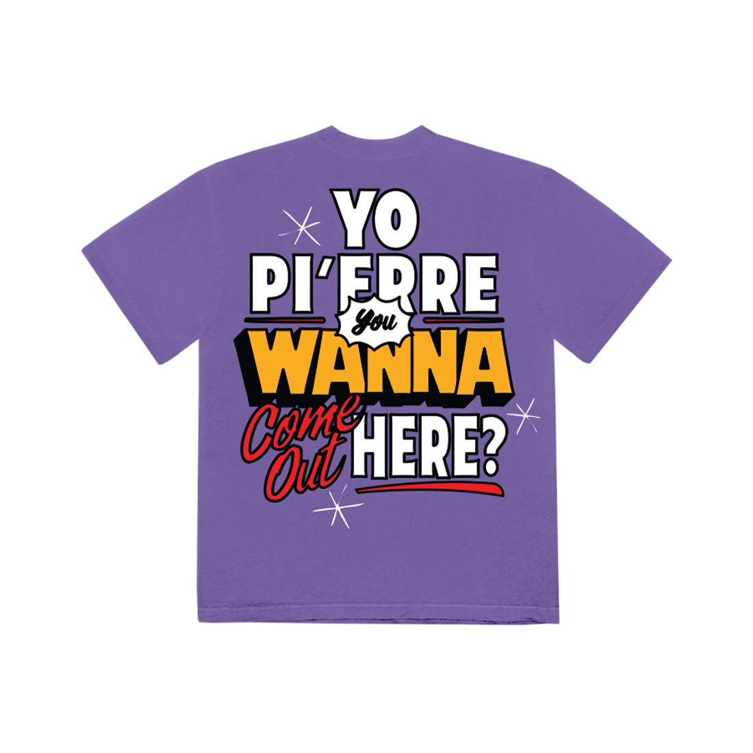 GRAILS T-shirt I in Purple Back