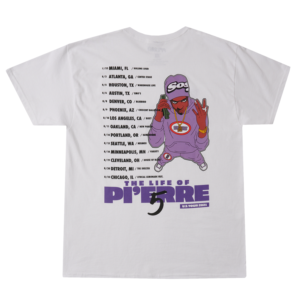 Sneaker White T-Shirt BACK