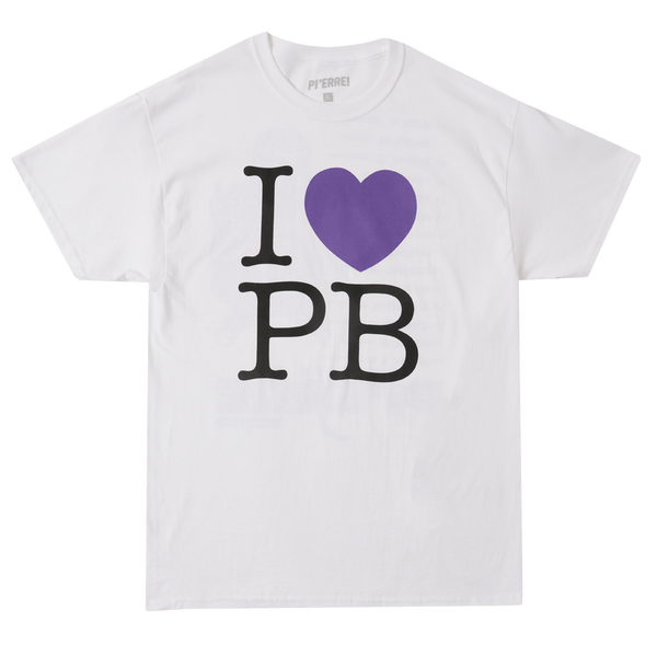 I Love PB White Hoodie – Pi'erre Bourne Official Store