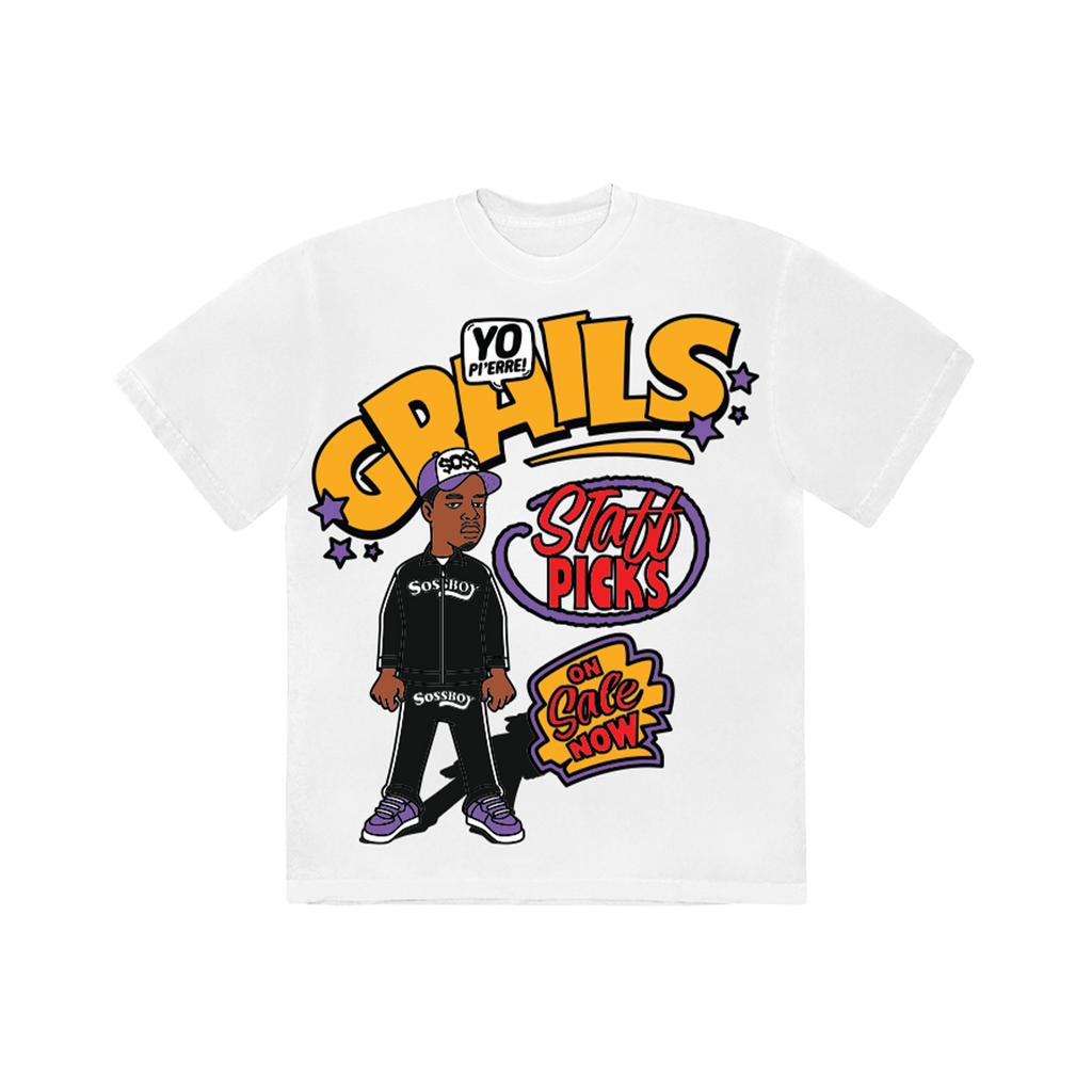 GRAILS T-Shirt II in White Front