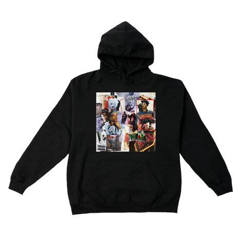 YO!88 COLLAGE HOODIE Front