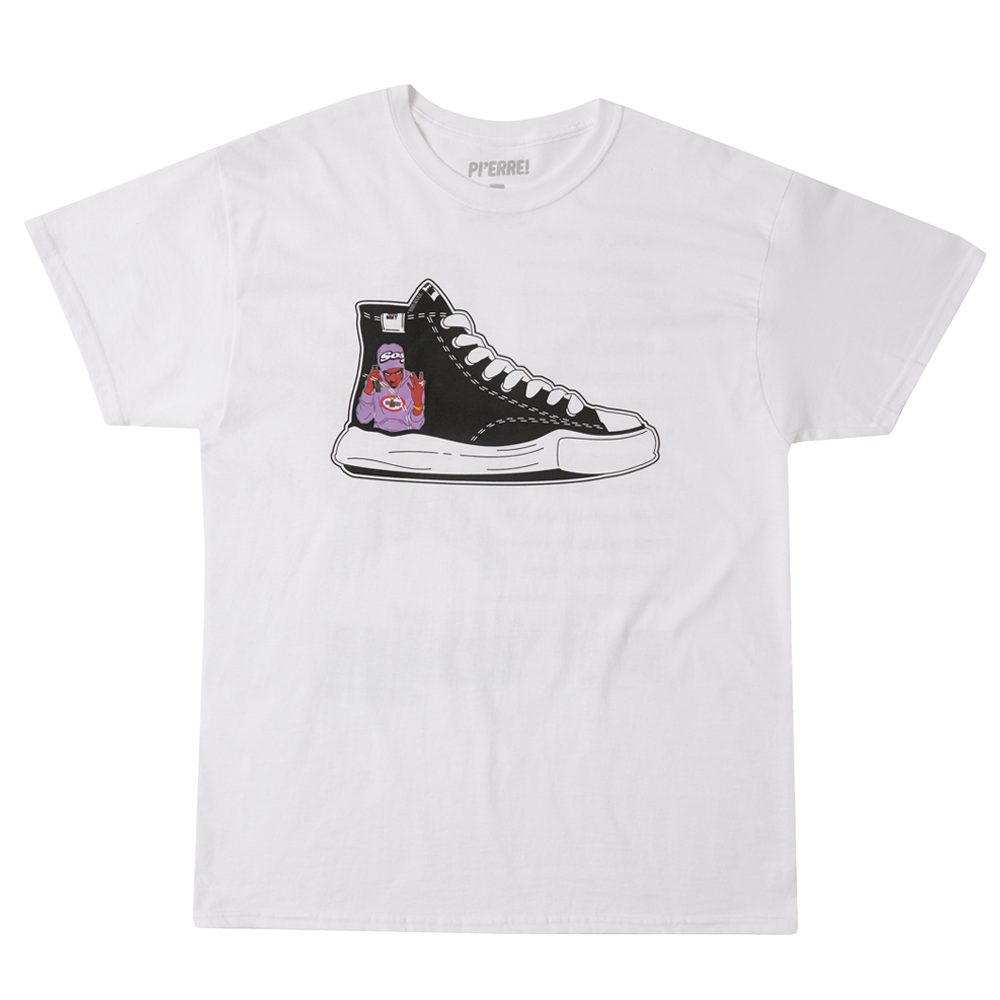 Sneaker White T-Shirt FRONT